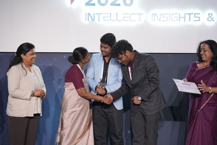 Felicitation and recognition at ELCIA Tech Summit 2026