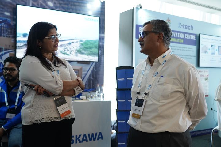 Expo and innovation zone at ELCIA Tech Summit 2026