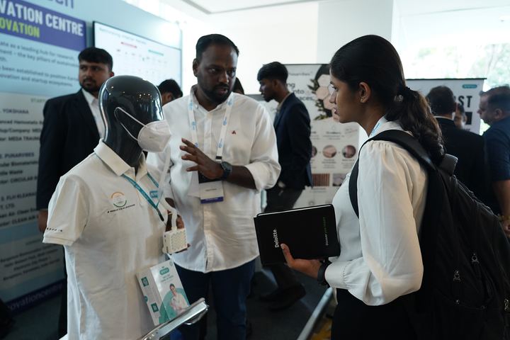 Expo and innovation zone at ELCIA Tech Summit 2026